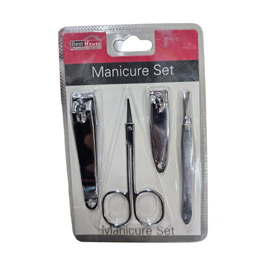 Manicure Set Nail Cutter Clipper Scissor, Tweezers